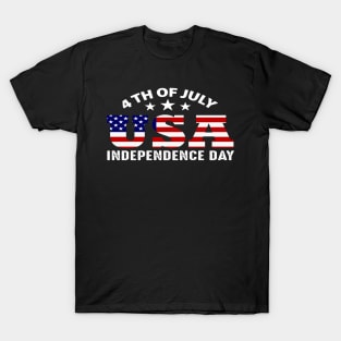 4th of July 1776  American independence day design T-Shirt